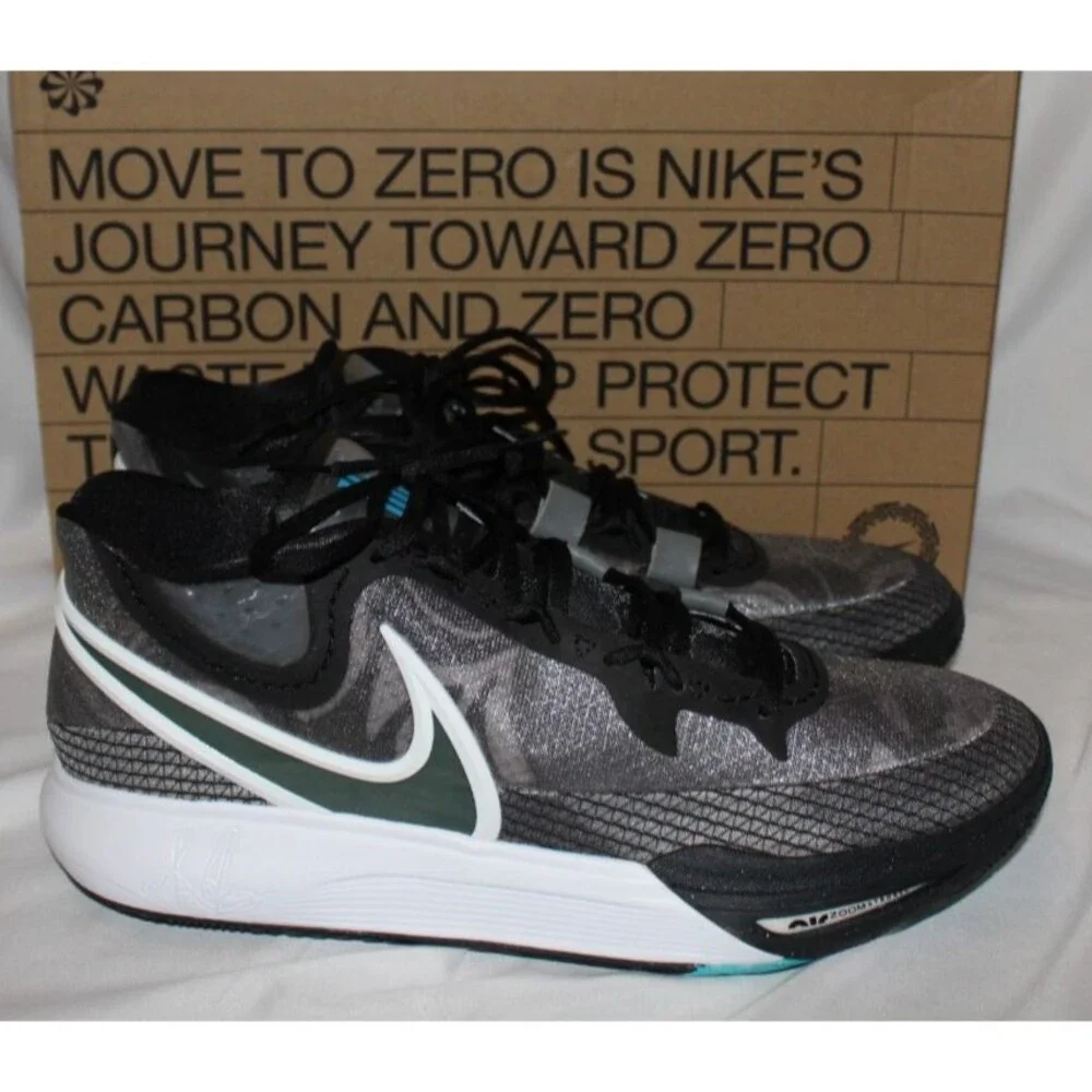 NIKR‎ MEN'S KYRIE 8 BLACK MERCURY BASKETBALL SNEAKERS NIB SZ 13